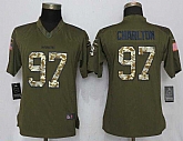 Women Nike Dallas Cowboys #97 Charlton Green Salute To Service Limited Jersey,baseball caps,new era cap wholesale,wholesale hats